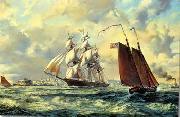 unknow artist, Seascape, boats, ships and warships. 53